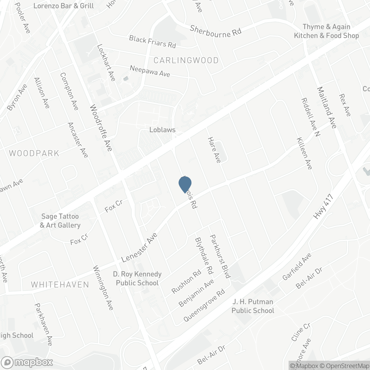 856 IROQUOIS ROAD, Ottawa, Ontario K2A 3N2